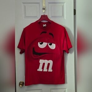 Men's X-Large Red M &M t-shirt